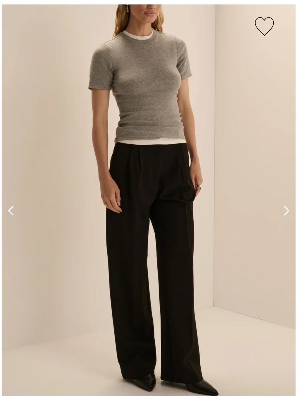 Favorite Daughter Black Wide Leg Pants